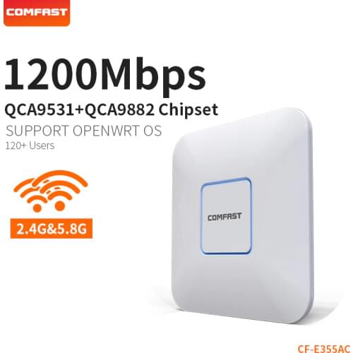 1200Mbps 11AC dual-band wireless ceiling AP indoor wifi router amplicateur wifi Access Point Wi Fi Ceiling Wireless AP Extender