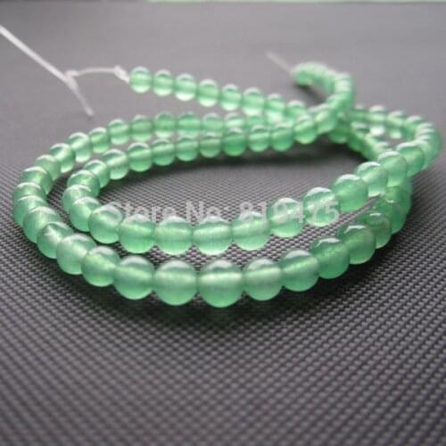 4mm 6mm 8mm 10mm Dyed Green Aventurine Beads Stone Beads Fashion Jewelry accessoires