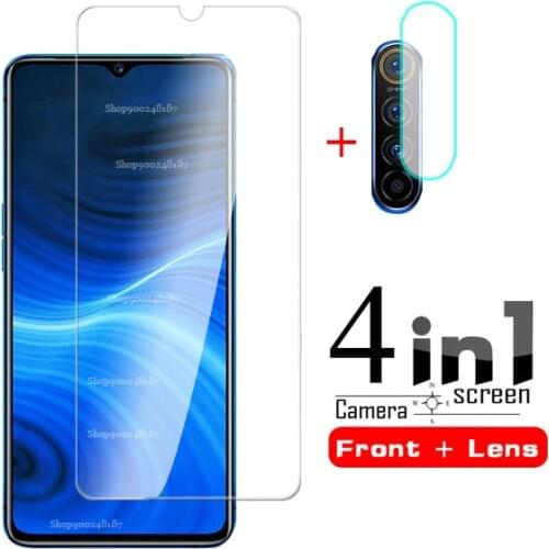4 in 1 Tempered Glass For OPPO Realme X2 Pro X3 SuperZoom Screen Protector Camera Lens Film For OPPO RealmeX2 X 3 2 Glass