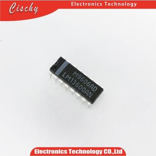 10pcs/lot LM13600N LM13600 DIP-16 In Stock