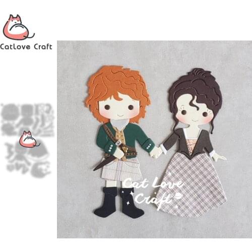 Catlove TV series Characters Metal Cutting Dies Scrapbooking Stencil Die Cuts Card Making DIY Craft Embossing New Dies For 2021