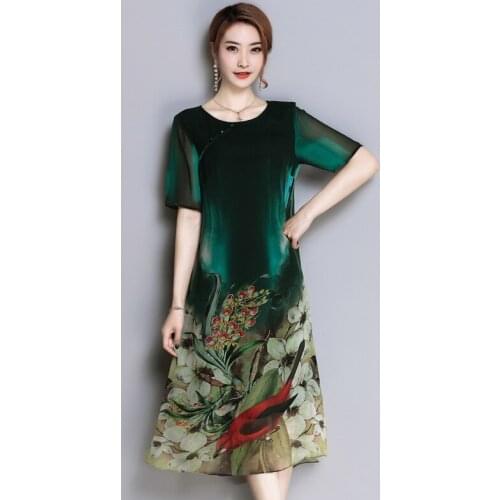 Зеленые летние платья Haoduoyi China At AliExpress