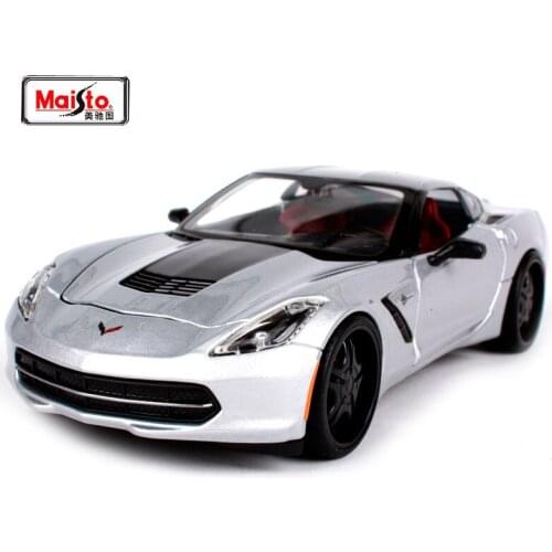 Maisto 1:24 2014 Chvrolet Corvette Stingray Classic Modern Muscle Diecast Model Car Toy New In Box Free Shipping 32510