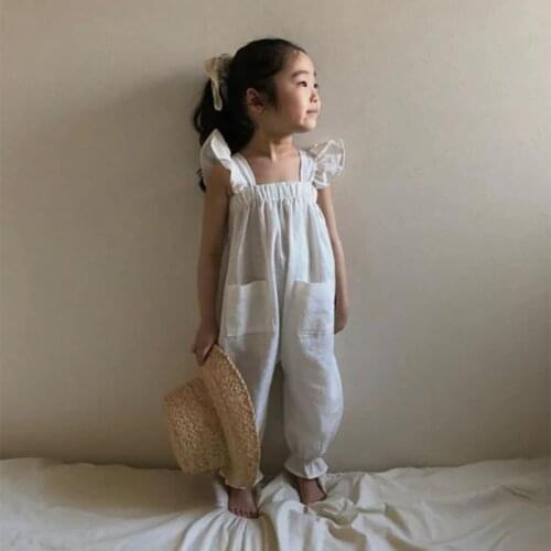 MILANCEL Summer Overalls For Girls