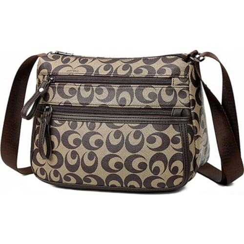 Fashion Luxury Women Cross Body Bag Soft Pu Leather Shoulder Bags Ladies Designer Handbags