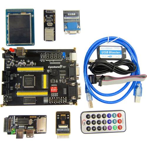 Altera Cyclone IV EP4CE6 FPGA Development Board NIOSII EP4CE PCB and USB Blaster Jtag AS Programmer