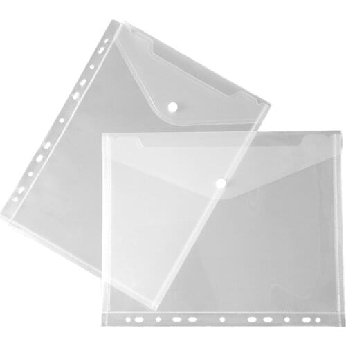 5Pcs Transparent PP Plastic Card Cover A4 Size Cutting Dies Scrapbooking Storage Bag Stamps Organizer Holders Tarot Cards Cover