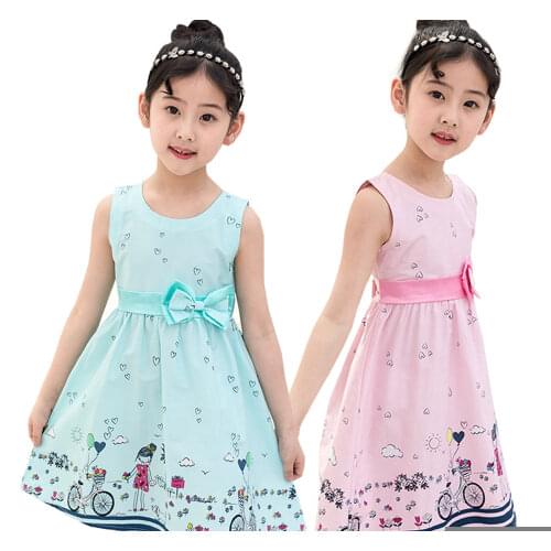 SECERLI Summer Dresses For Girls