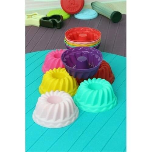 Paşahome Silicone Muffin Mold 12'Li