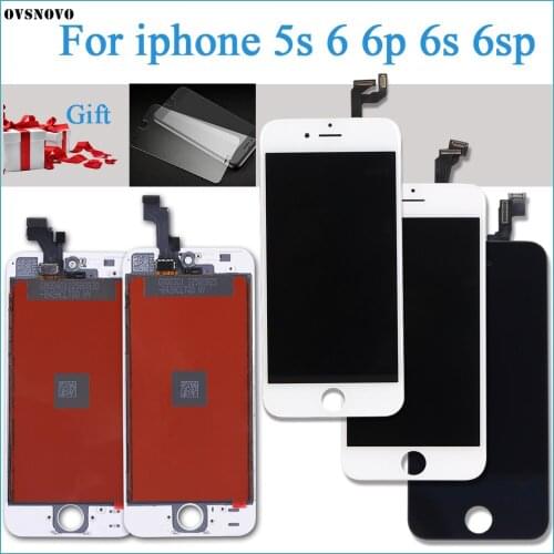 For iPhone 6SP LCD Screen and Digitizer Repair Replacement for iPhone 5S Display 6S Assembly No Dead Pixel LCD 6 6SP Display