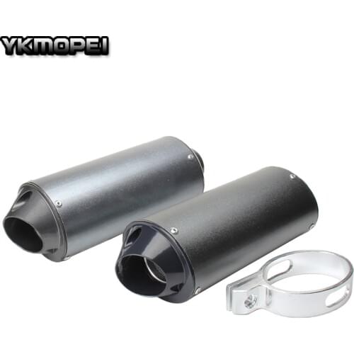 28mm or 38mm Motorcycle Exhaust Muffler Pipe for 125 150 160cc Dirt Pit Bike ATV