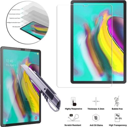 Tempered Film for Samsung Galaxy Tab S5E T720 Explosion-proof Tablet Tempered Glass Waterproof Ultra Clear Protective Flim