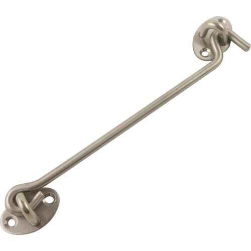 2pcs 8inch Cabin Hook Stainless Steel Cabinet Door Window Stay Catch Eye