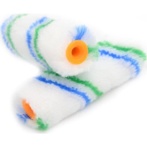 5/10 Pcs 4" Paint Roller Covers Mini Paint Roller Edger Trim Roller