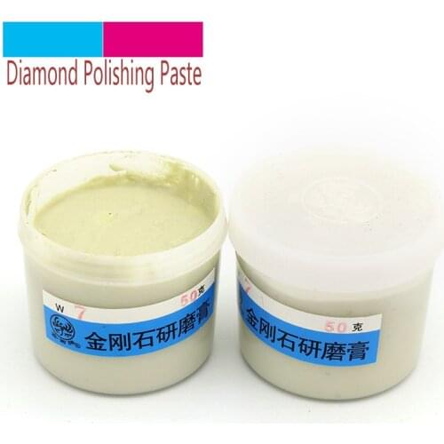 50g/bottle Diamond Polishing Lapping Paste For Jade Emerald Agate Crystal Ceramic Alloy Gypsum Metal Grinding Abrasive Tools