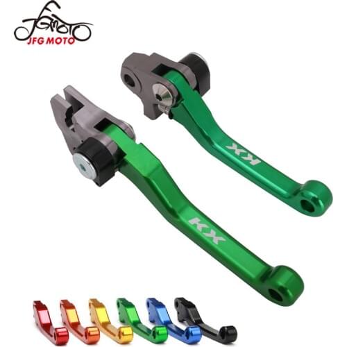 Motorcycle CNC Freeshipping Aluminum Brake Clutch Lever For KAWASAKI KX250F KX450F KX 250F 450F 2013 2014 2015 2016 2017 2018