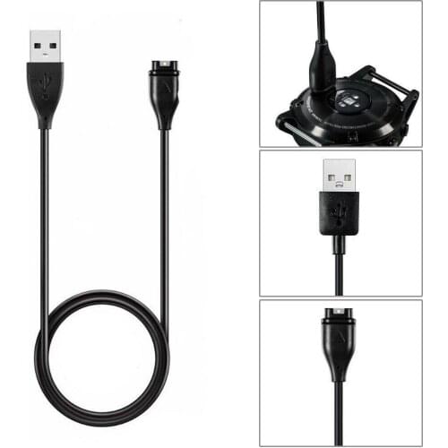 USB Fast Charging Charger For Garmin Fenix 5 5S 5X Plus Forerunner Charge Cable for Vivoactive 3 Vivosport 1m