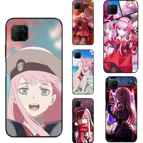 Zero Two Darling in the FranXX For Huawei P30 Pro P40 P20 Lite P Smart 2019 Nova 5T Honor 10X Lite 10i 9S 8X 9X Case