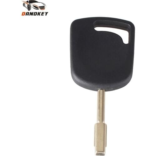 Dandkey Transponder Uncut Blank Blade Key Shell For Ford Focus Mondeo KA Jaguar XJ8 Transit Connect Uncut No Chip