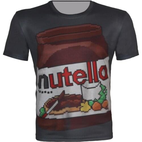 Couture 2018 New Children T Shirt 3D Print Boy Girl T-Shirt Short Sleeve Sport Tops Nutella Lion pharaoh design brand clothes