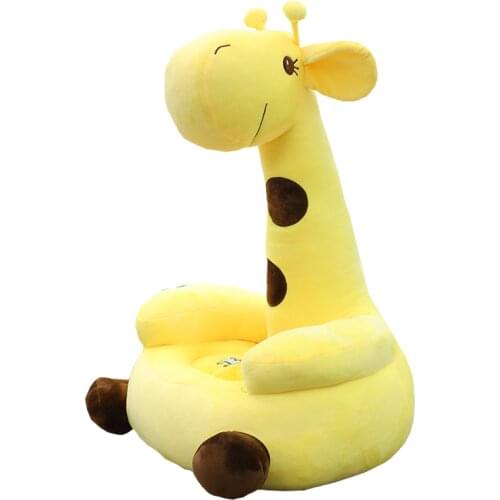 Dorimytrader 28'' / 70cm Giant Stuffed Soft Plush Animal Cartoon Giraffe Deer Kids Sofa Great Baby Gift Free Shipping DY60511