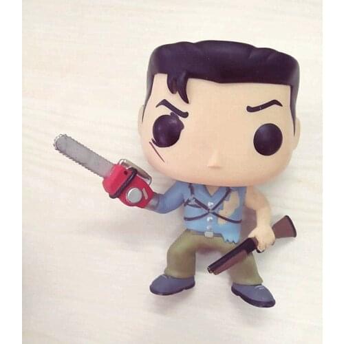 Ash 53 Army Of Darkness TV Movie Model Character Vinyl Doll Action Figure Collection Gifts Toy Finished Goods No Box Loose