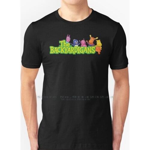 The Backyardigans T Shirt 100% Pure Cotton Backyardigans Kids Tv Show Noggin Nostalgia Back Yard Children Fun Nick Jr Creative