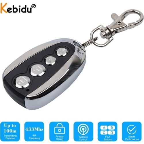 Kebidu Wireless 433Mhz Remote Control Cloning Gate for Garage Door Copy 433.92Mhz Remote Control Portable Duplicator
