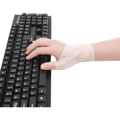 Healthcare Silicone Gloves Gel Wrist Hand Wrist Thumb Support Pain Relief