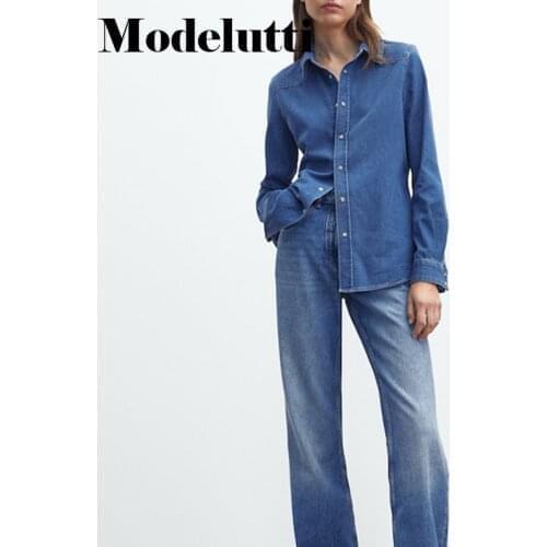 Modelutti Womens Denim Shirts