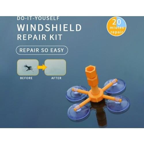 Car Styling Windshield Repair Kit Car Window Glass Scratch Crack Restore Repair Tool Car Window Screen Polishing Polishing