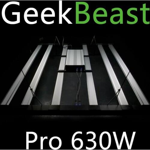 Real Beast! Geeklight 630W Geekbeast Pro 6 Bar 660nm Far Red 730nm IR Ultraviolet Lamp LED Light