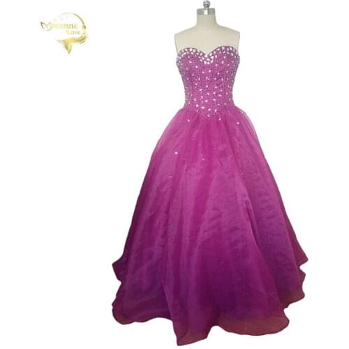 New Ball Gown Dress For 15 Years Cheap Quinceanera Dress Crystal Corset Sweet 16 Ball Gown Quinceanera Dress 2020 vestidos de 15