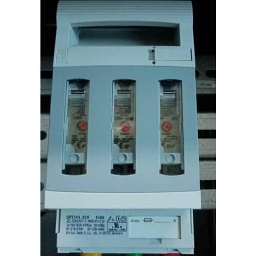Fuse base / Fuse disconnector : 8V9344.010 160A NH00 ( fixed installation ) / 8V9343.010 160A NH00 ( Busbar installation )