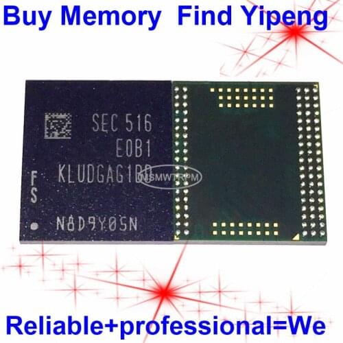 KLUDGAG1BD-E0B1 BGA153Ball UFS2.0 2.0 128GB Mobilephone Memory New original and Second-hand Soldered Balls Tested OK