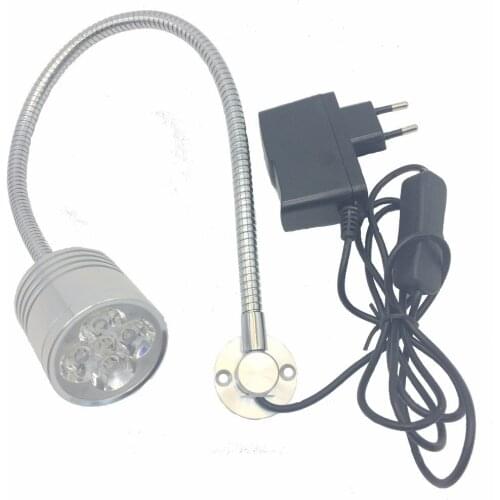 WITH OUTLETS PLUG 5W LED WALL GOOSENECK LAMP