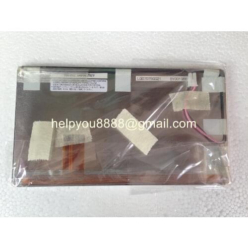 Shap LQ070T5GG21 LCD display 7inch screen monitor for Car DVD CD radio audio Navigation systems