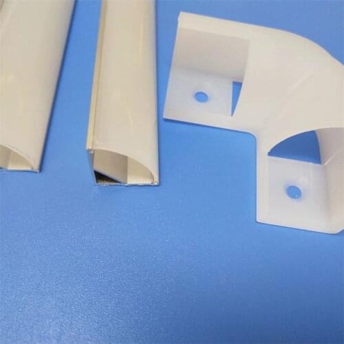 Free Shipping Wholesale Price 2000mmX16mmX16mm 80pcs x 2m each; corner Aluminum Led extrusion Profile for led housing strip