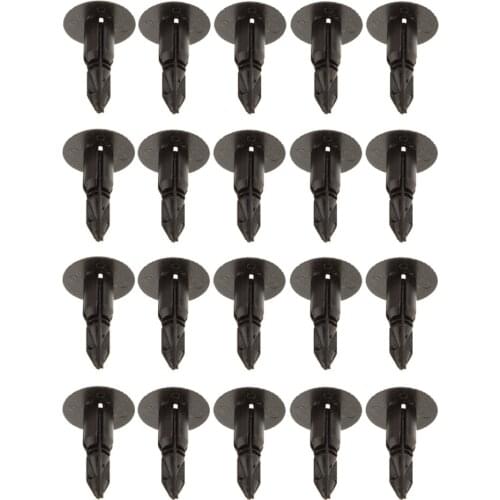 20x Fastener Rivet Push-Type Retainer Clip For Toyota 80999-05N07 9046707043