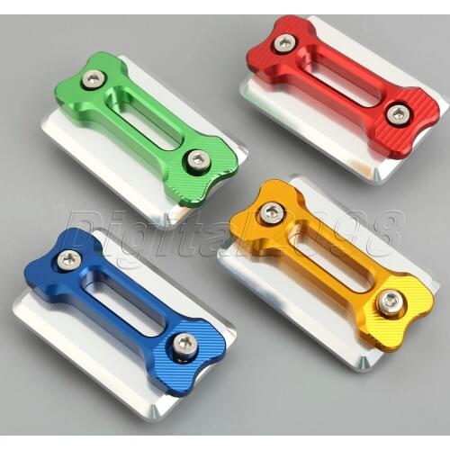 Yetaha CNC Aluminum Motorbike Front Brake Oil Fluid Reservoir Cap Cover Universal For Most Of Motorcycle Accessories 4 Colors