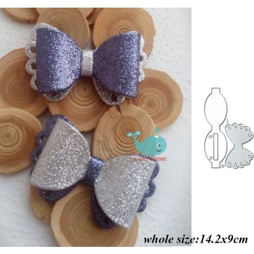 Big butterfly Bow tie cutting dies Craft Metal Cutting Dies cut die Cute Scrapbooking DIY Paper Card Craft Embossing Die Cuts