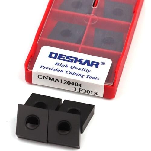 CNMA120404 CNMA120408 CNMA120412 LF3018 DESKAR Original cemented carbide blade CNC lathe turning tool cast iron