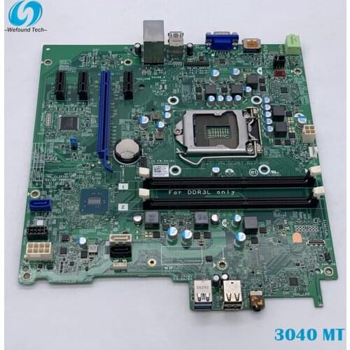 100% working for DELL 3040 MT motherboard 0TK4W4 TK4W4 VGA+DP