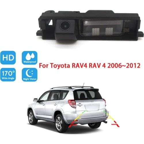 Reverse Parking Camera For Toyota RAV4 RAV 4 2006 2007 2008 2009 2010 2011 2012 CCD Full HD Night Vision Car Rear View Camera