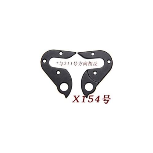 2pcs Bike Gear Mech Rear Derailleur Hanger Dropouts with Screws for DOLAN DYNATECK K2 STEVENS RALEIGH RIDLEY MONGOOSE