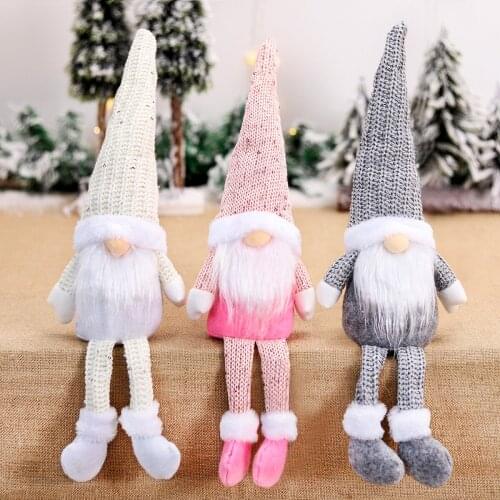 QIFU Christmas Faceless Doll Ornaments Merry Christmas Decorations For Home Xmas 2020 Navidad Happy New Year Decor 2021 Noel