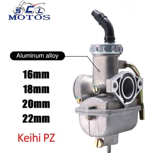 Sclmotos- Hand Choke PZ16/PZ18/PZ20/PZ22 Motorcycle Carburetor Carb Kit For 50cc-250cc SUNL TAOTAO Dirt Bike ATV Quad Go Kart