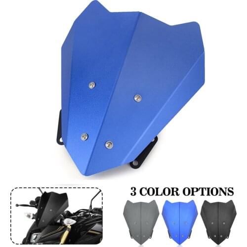 For Yamaha MT15 MT-15 MT 15 2019 2020 Windshield Windscreen Airflow Wind Deflectors with Bracket