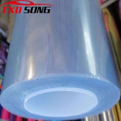 20cm*100/200/300...600cm 3 Layers Glossy PPF Clear Protection vinyl film Vehicle Paint Scratch Shield Car stickers laptop Wraps