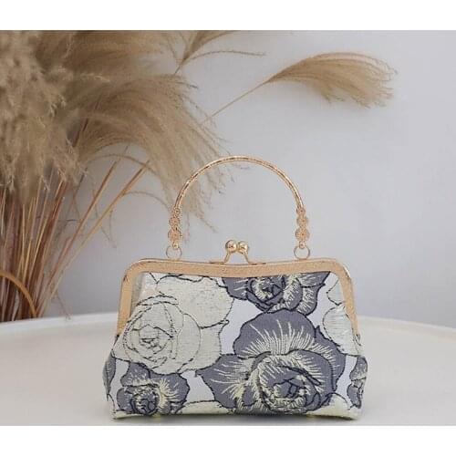 Rose Lock Shell Chic Lady Womens Handbags Purses 2021 NEW Vintage Designer Bag Chain Women Shoulder Crossbody Bag Bags